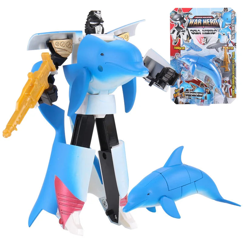 Jouet robot requin