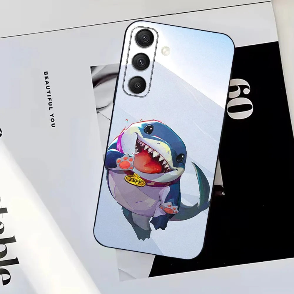 Coque samsung jeff le requin