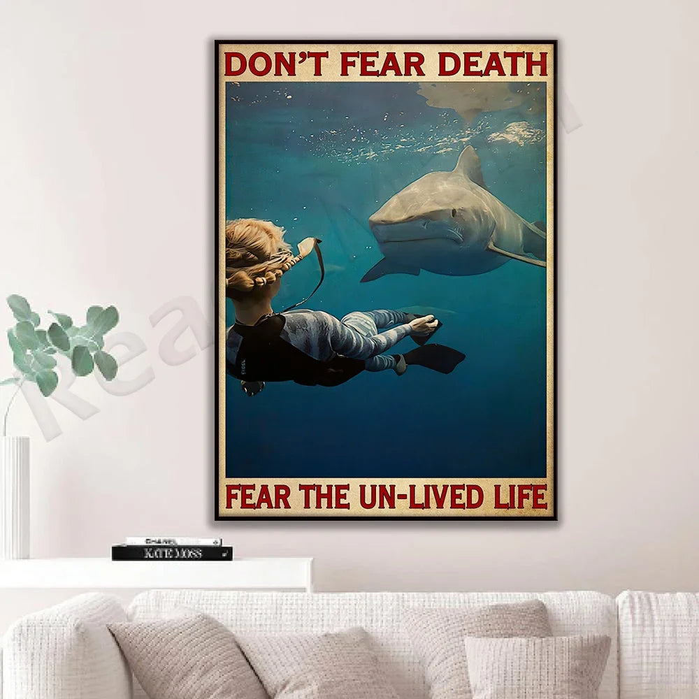 Tableau requin motivation