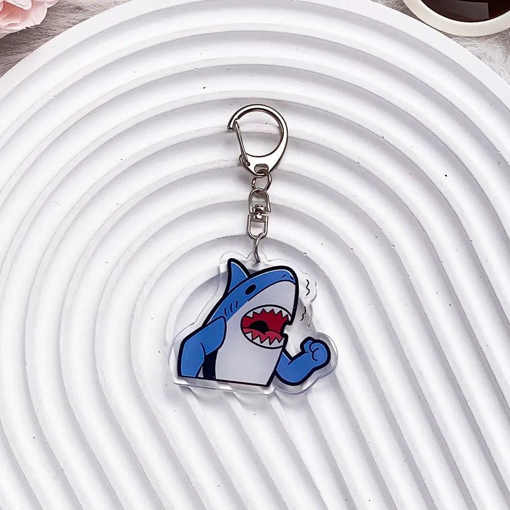 Porte-clés requin fun
