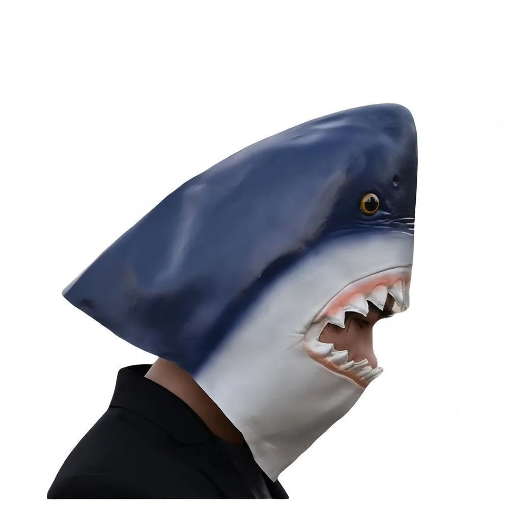 Masque requin bleu