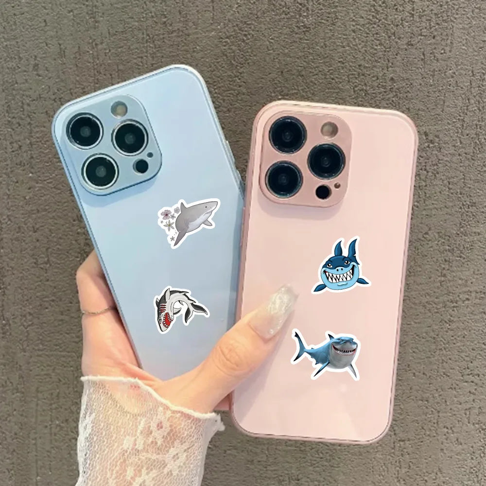 Stickers cartoon requin