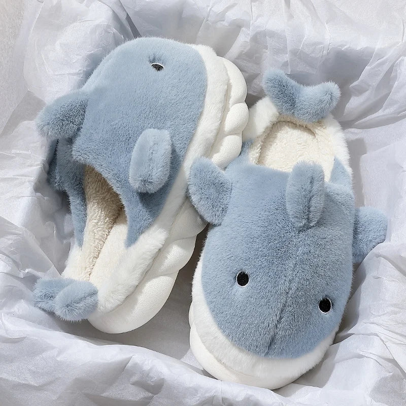 Chaussons requin kawaii