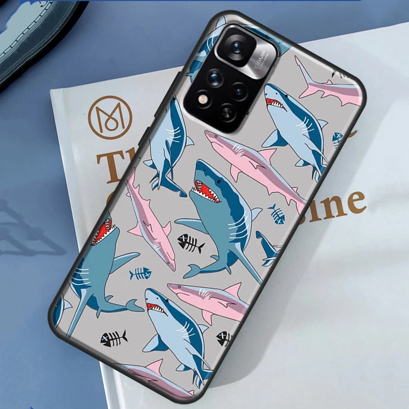 Coque grand requin blanc