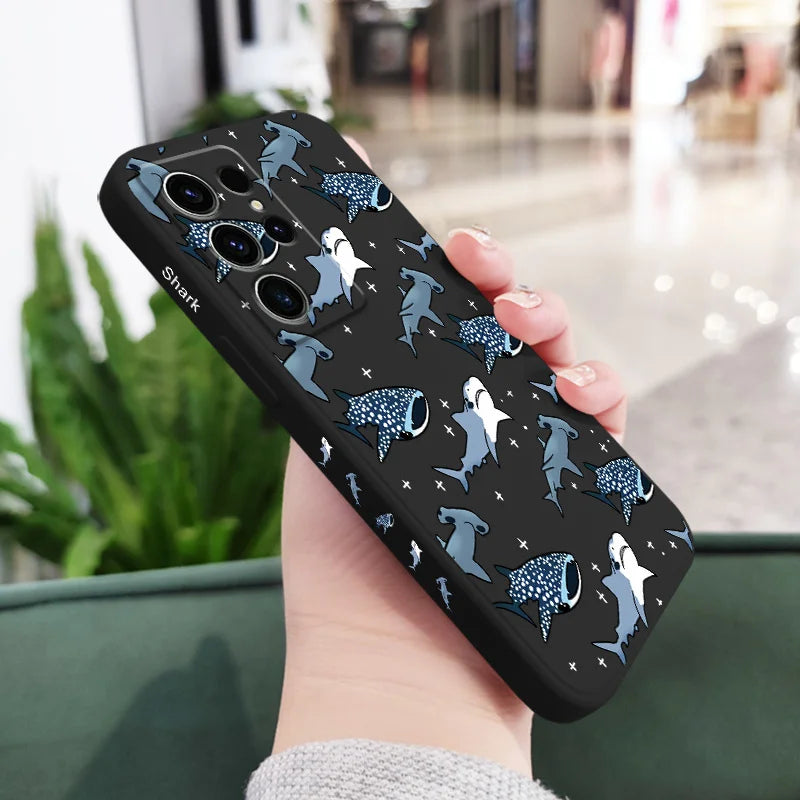 Coque samsung motifs requin