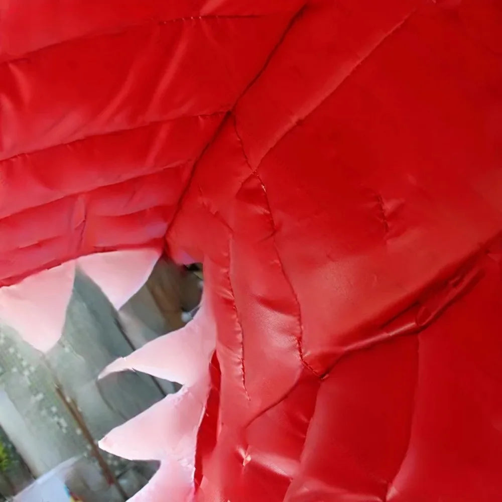 Requin gonflable bleu