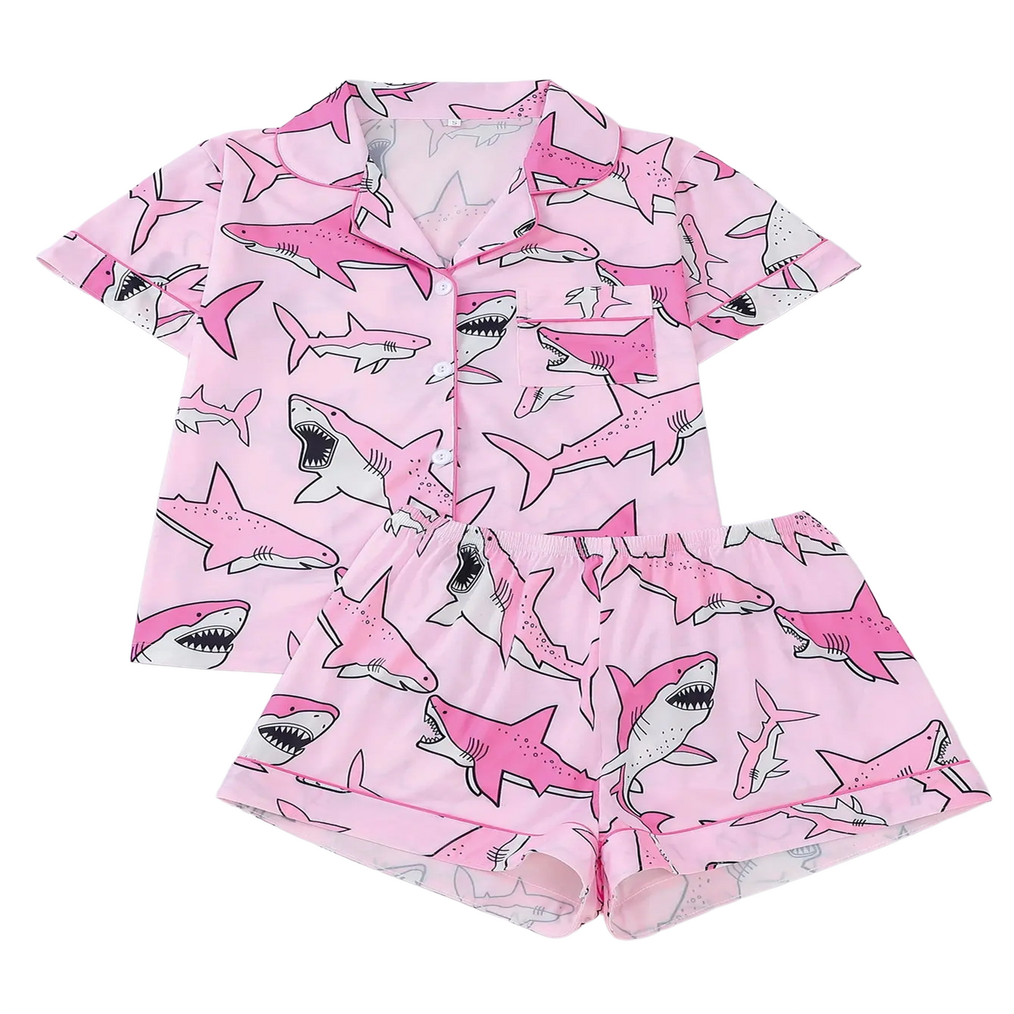 pyjama requin rose
