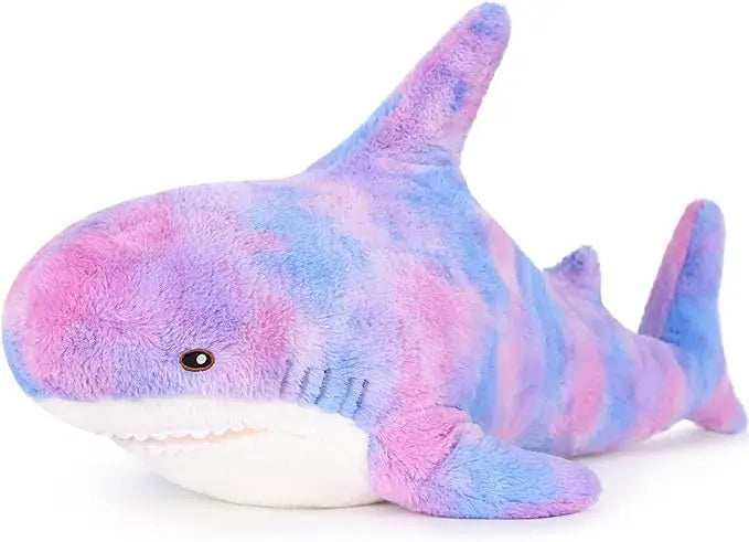 Peluche requin rose