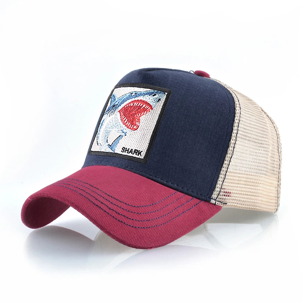 Casquette shark streetwear