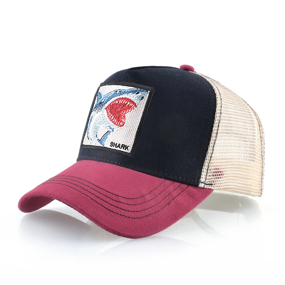 Casquette shark streetwear