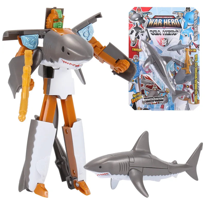 Jouet robot requin