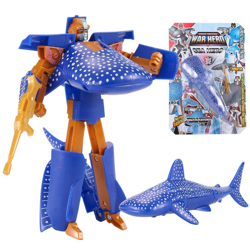 Jouet robot requin