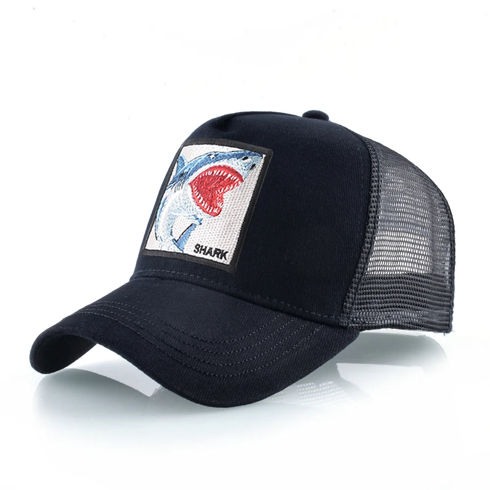 Casquette shark streetwear
