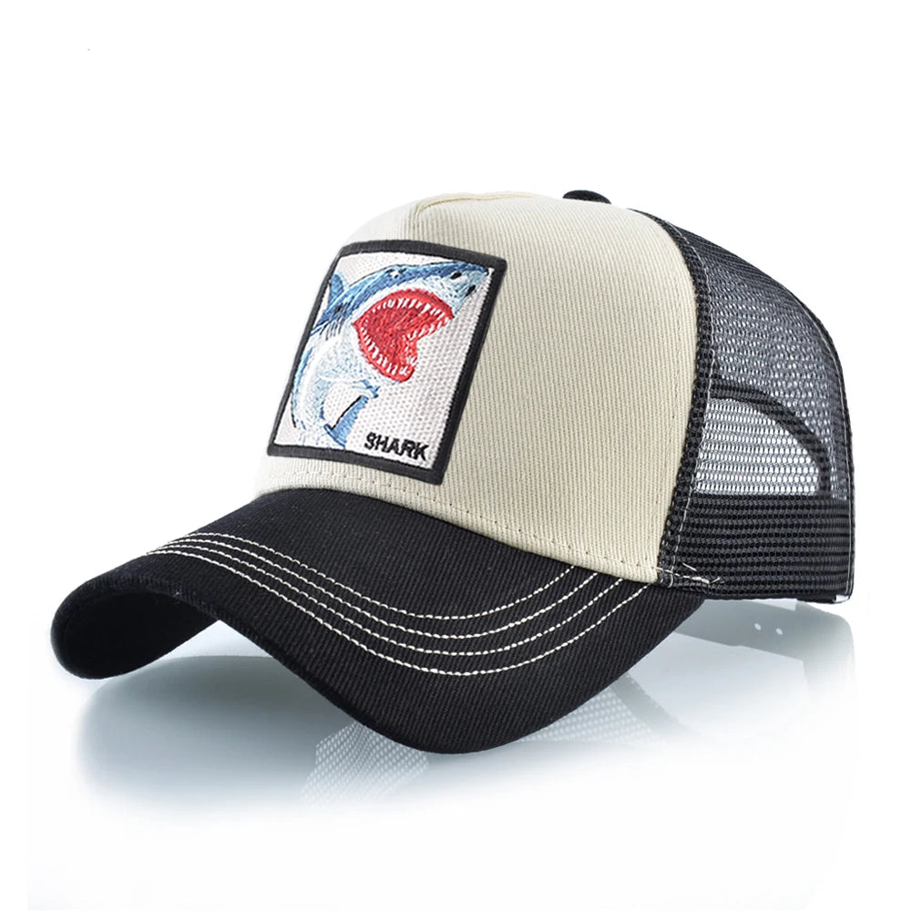 Casquette shark streetwear