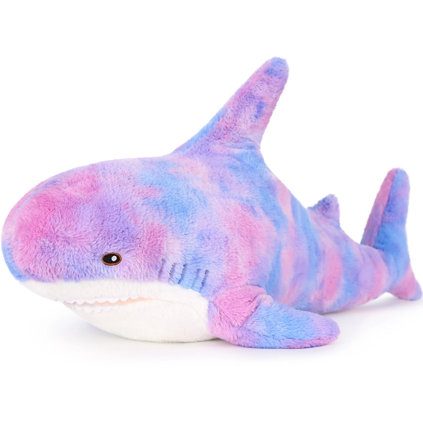 Peluche requin rose