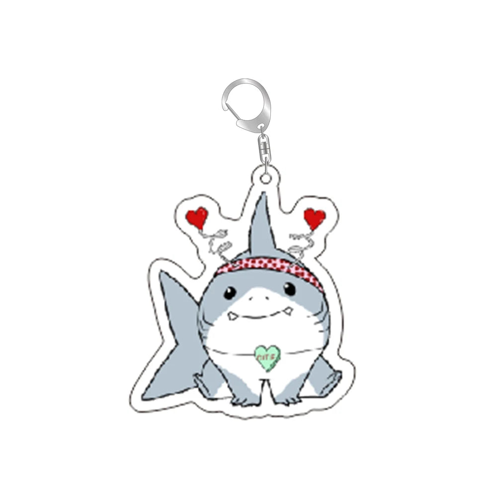 Porte-clés kawaii requin