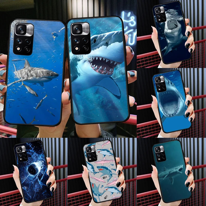Coque grand requin blanc