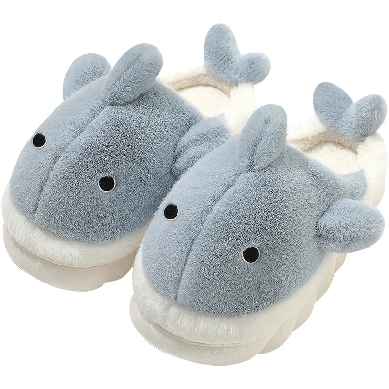 Chaussons requin kawaii