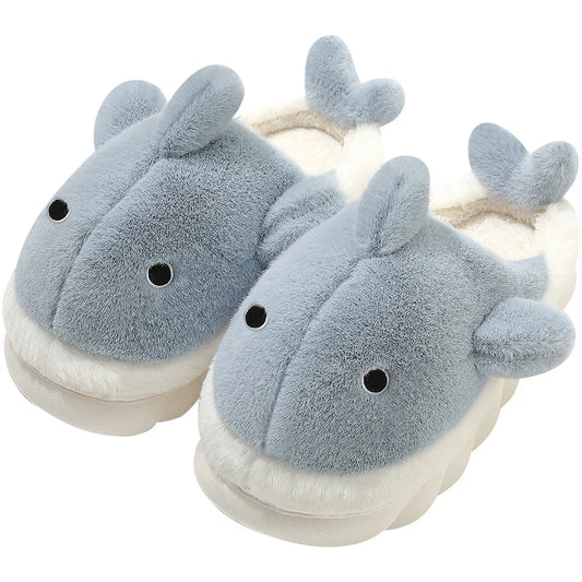 Chaussons requin kawaii