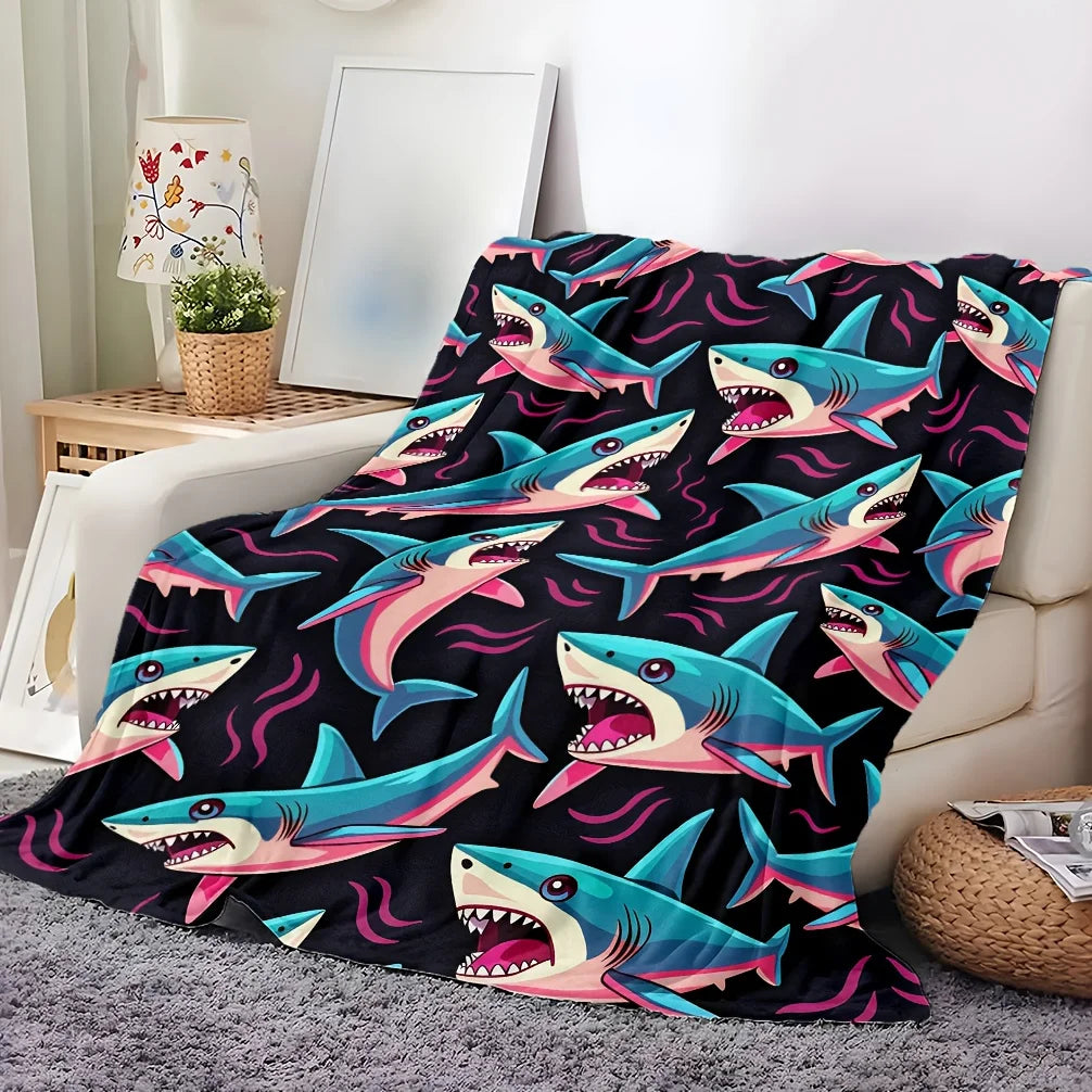 Plaid requin design