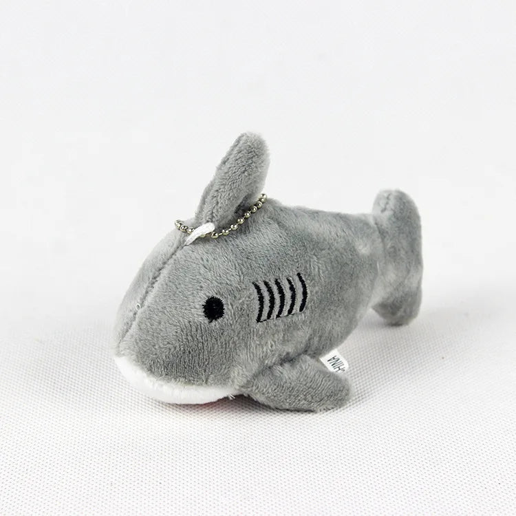 Porte-clés peluche requin