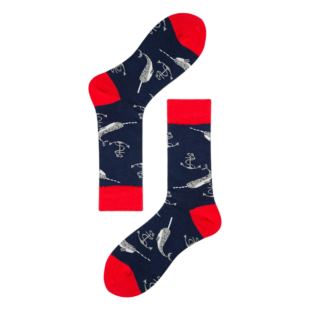 Chaussettes logo requin