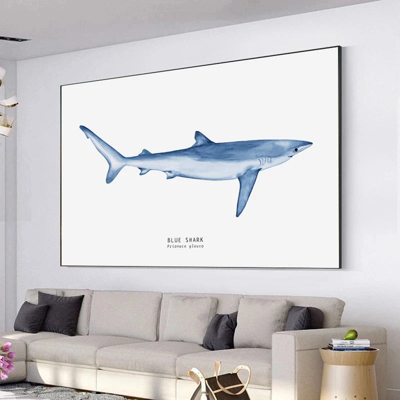 Tableau espèces de requins
