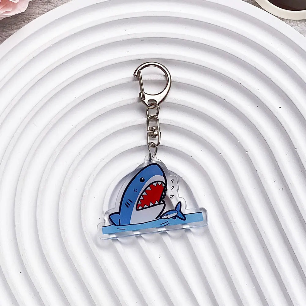 Porte-clés requin fun