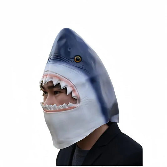 Masque requin bleu
