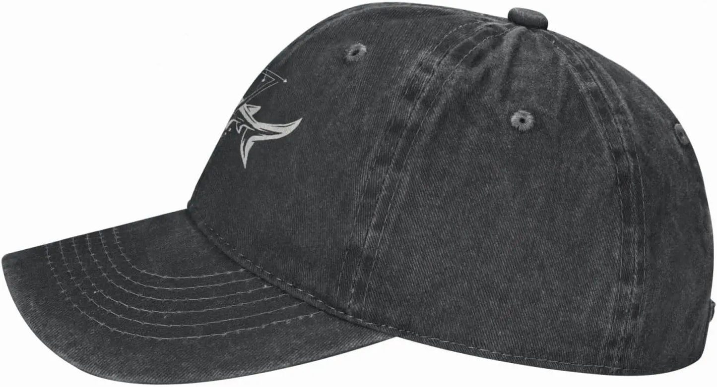 Casquette requin noir vintage