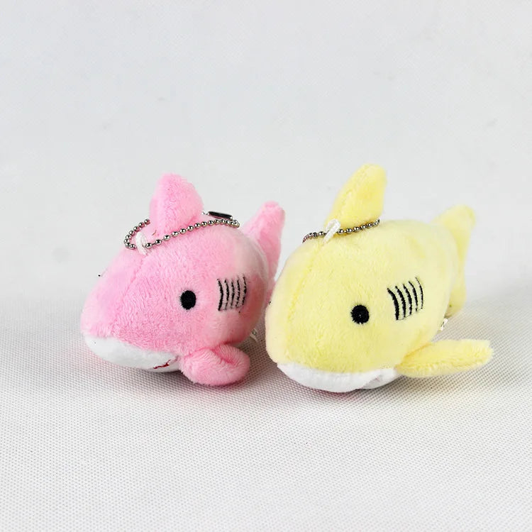 Porte-clés peluche requin