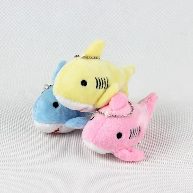Porte-clés peluche requin