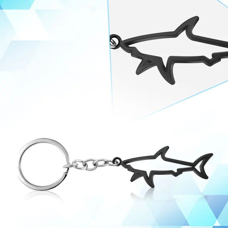 Porte-clés symbole requin