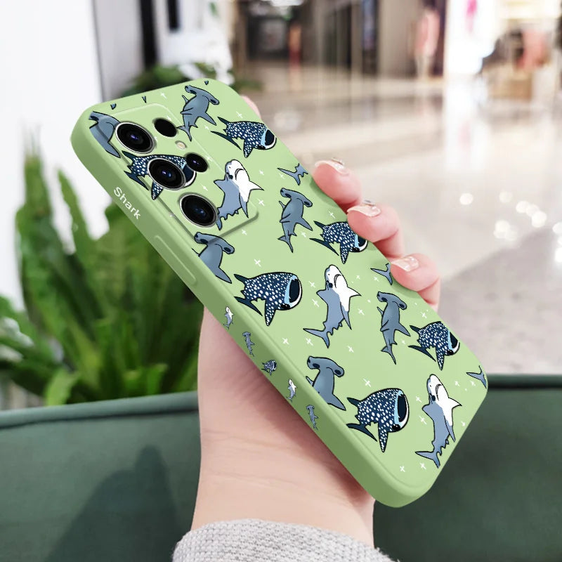 Coque samsung motifs requin