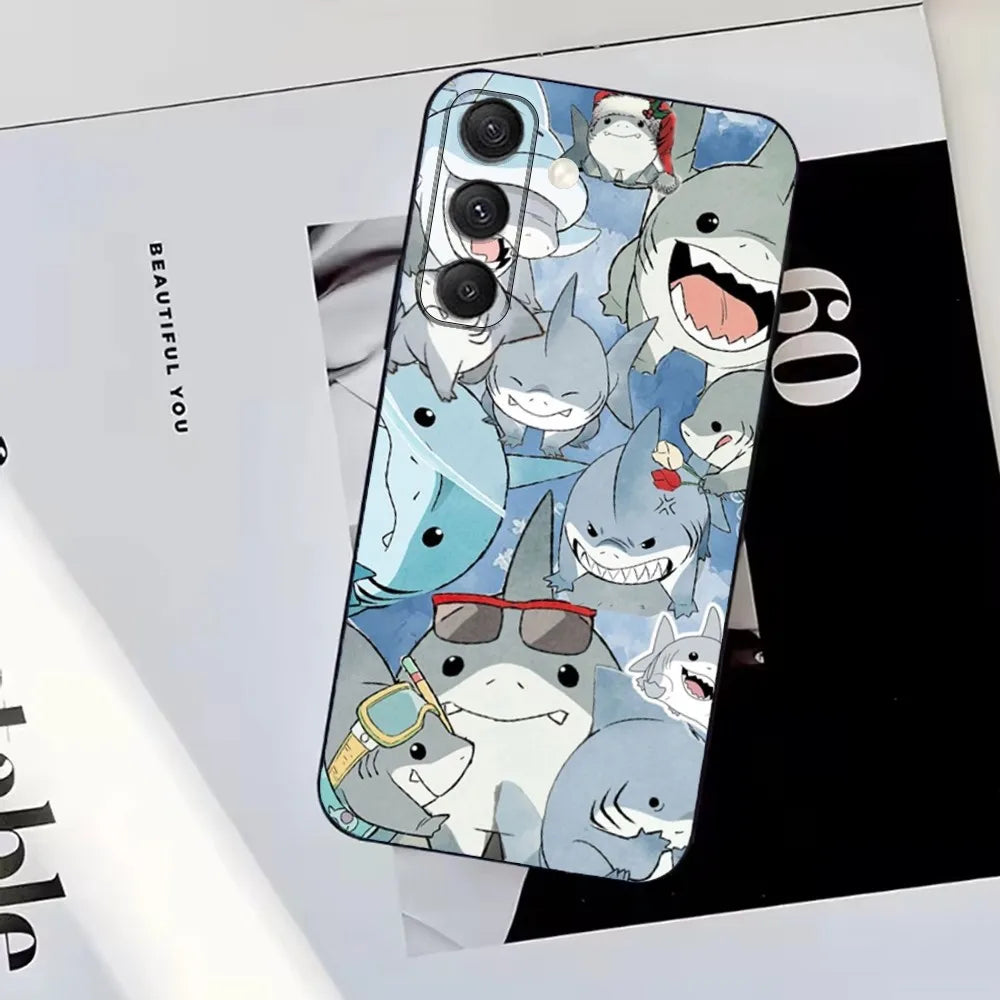 Coque samsung jeff le requin