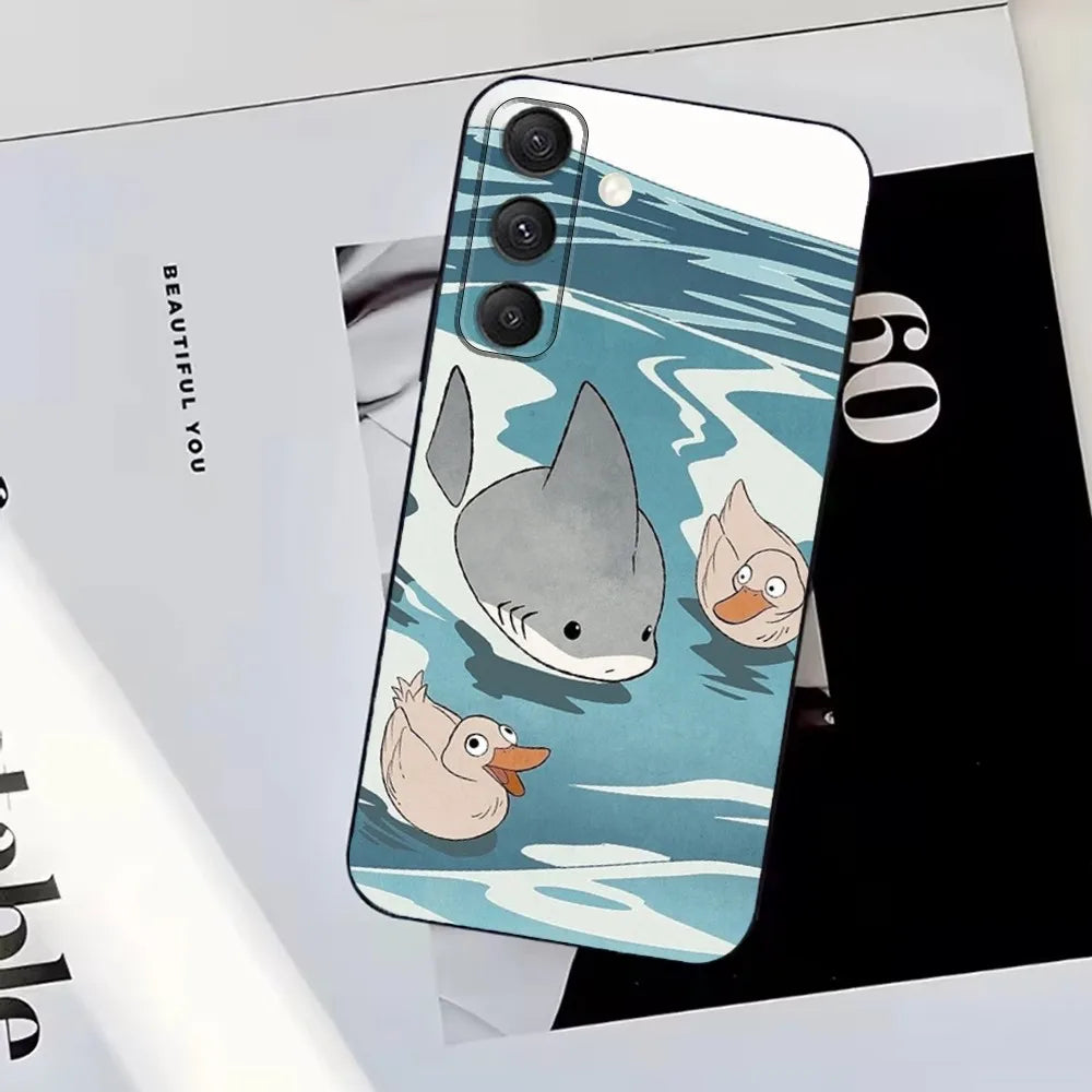 Coque samsung jeff le requin