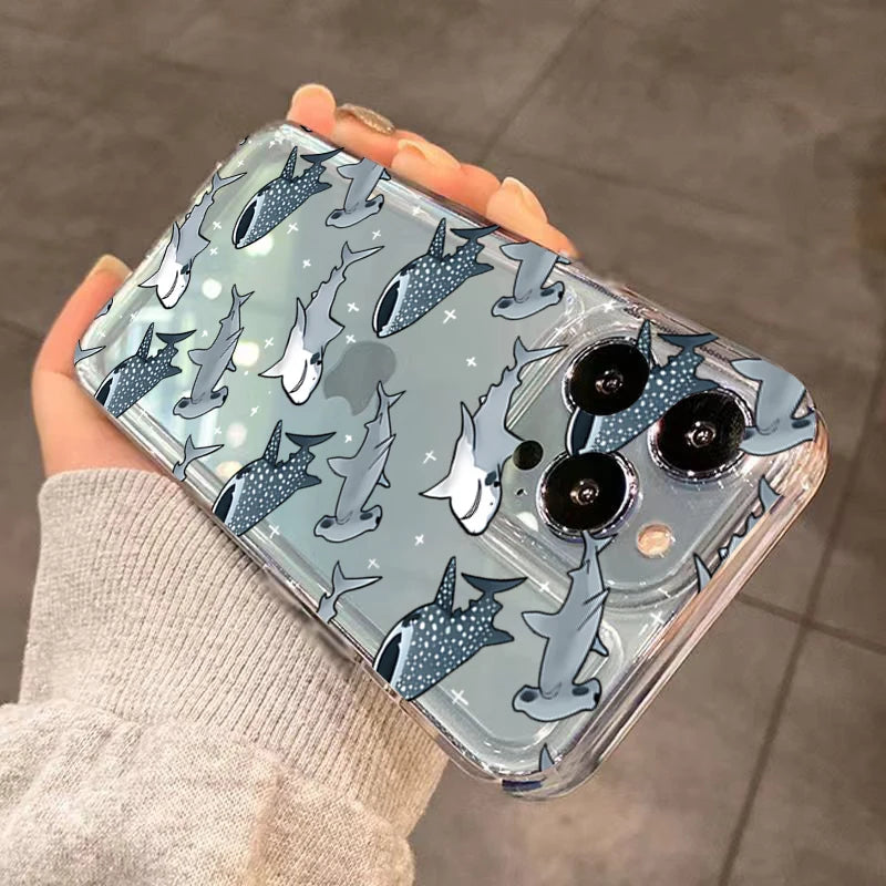 Coque iphone motifs requin