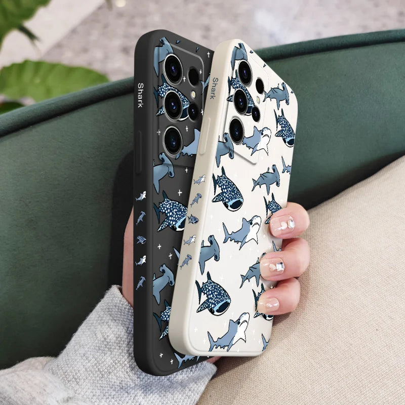 Coque samsung motifs requin