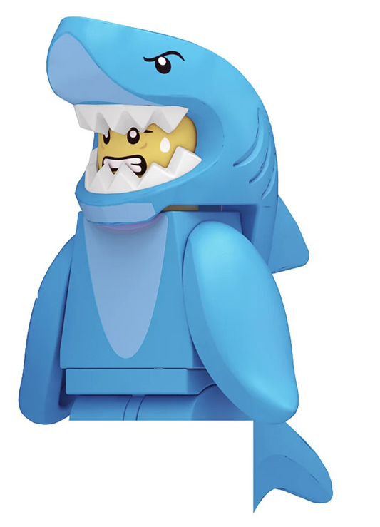 Jouet requin style playmobil