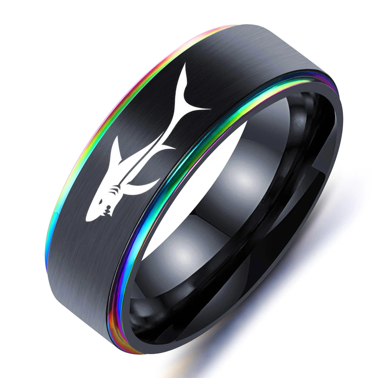 Bague fashion requin