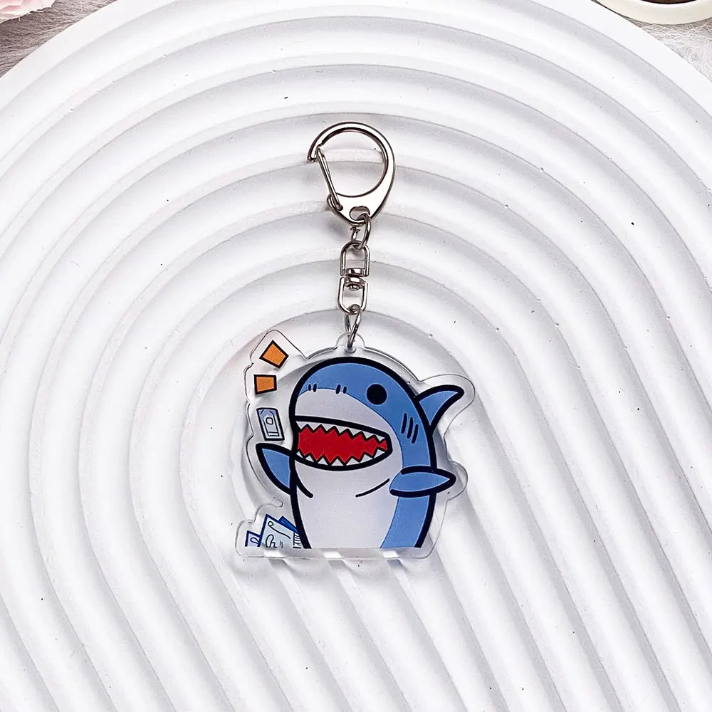 Porte-clés requin fun