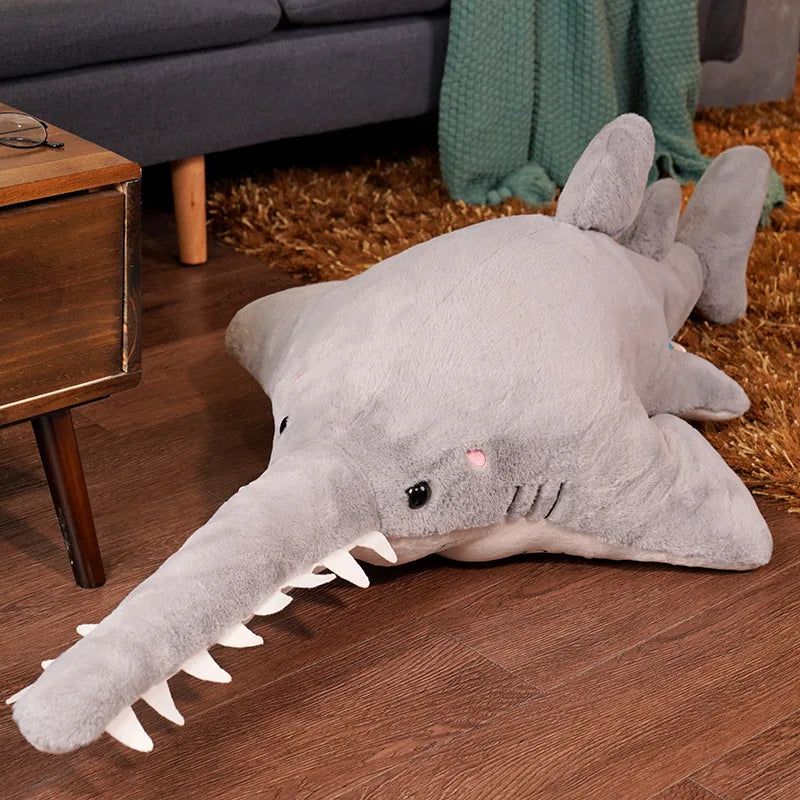 Peluche requin scie