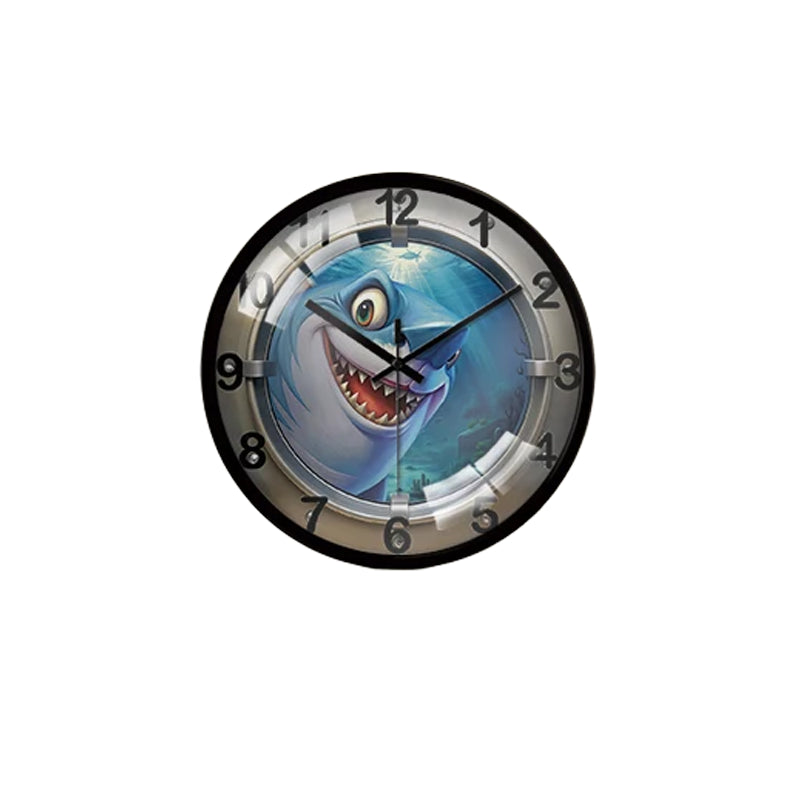 Horloge requin cartoon