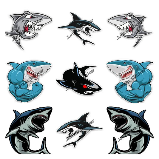 Stickers gaffiti requin