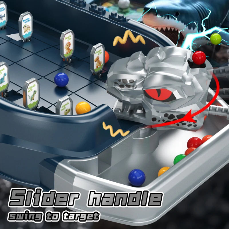 Jeu requins vs dinosaures