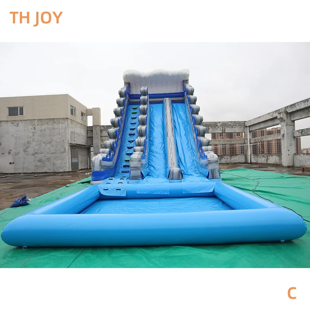 Toboggan requin geant