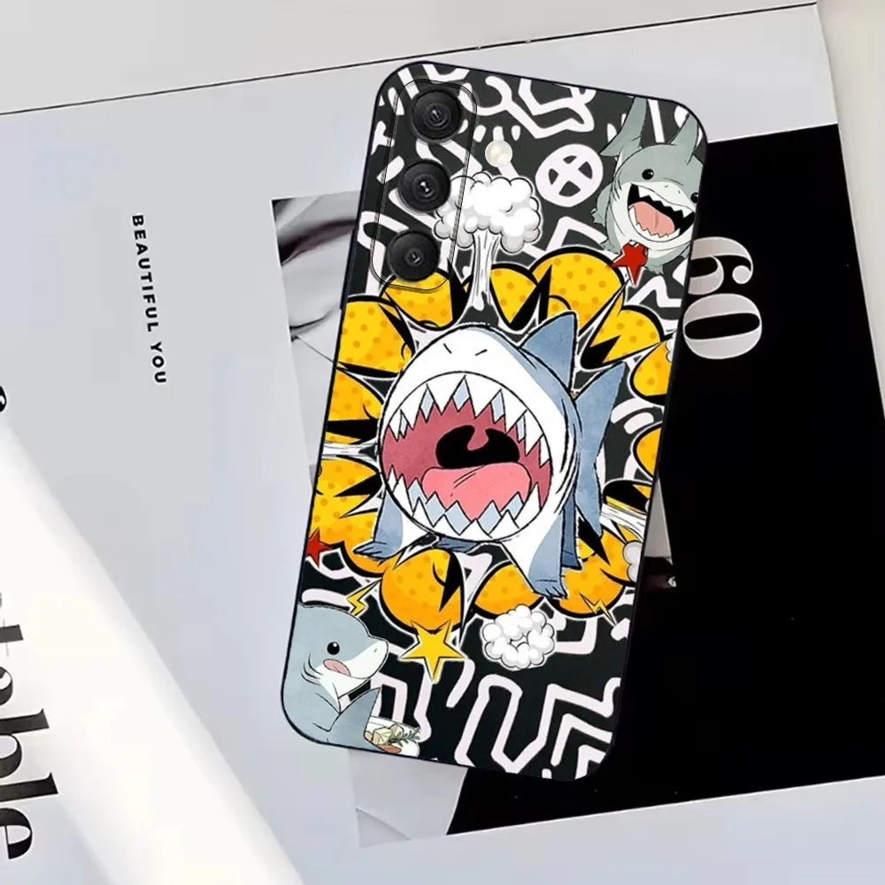 Coque samsung jeff le requin