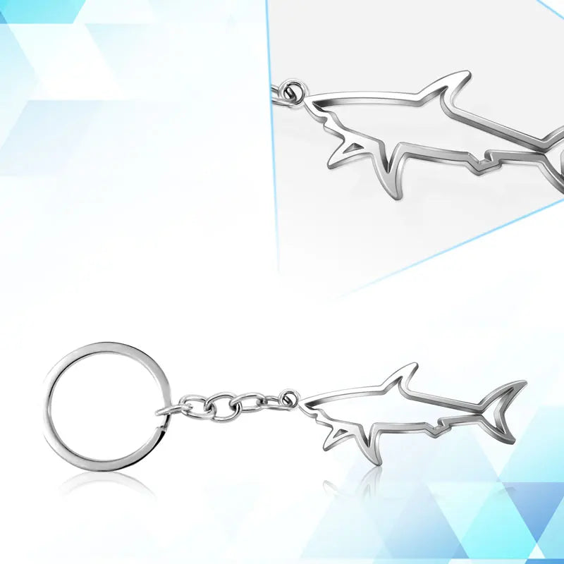 Porte-clés symbole requin