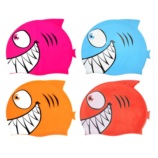 Bonnet de bain requin enfant