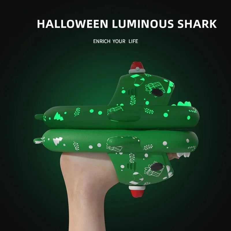 Claquettes requin lumineuses